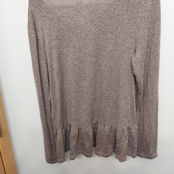 Maurices soft long sleeve basic flowy med purple - Picture 7 of 8